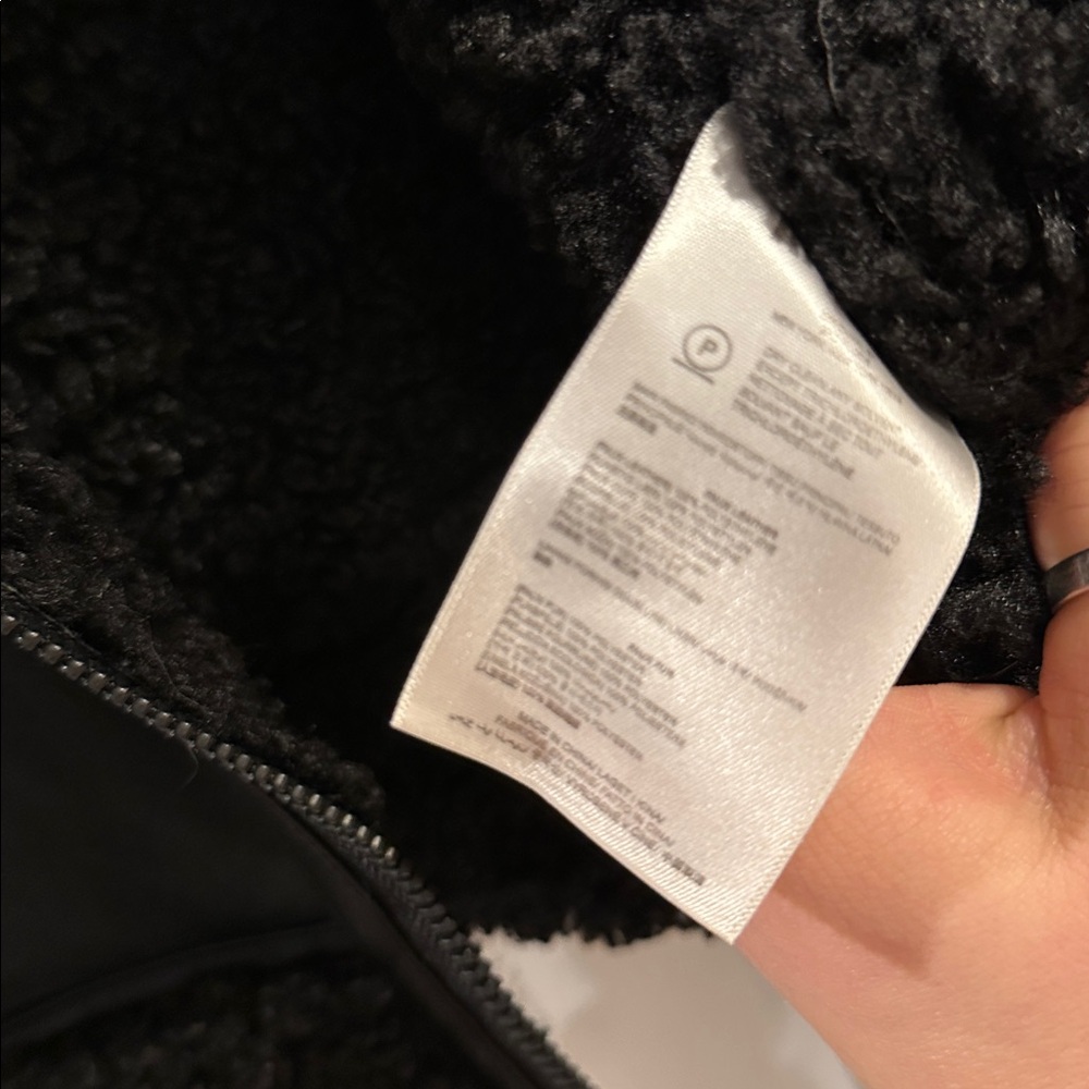 Apparis Jay faux fur and leather coat - Picture 6 of 8